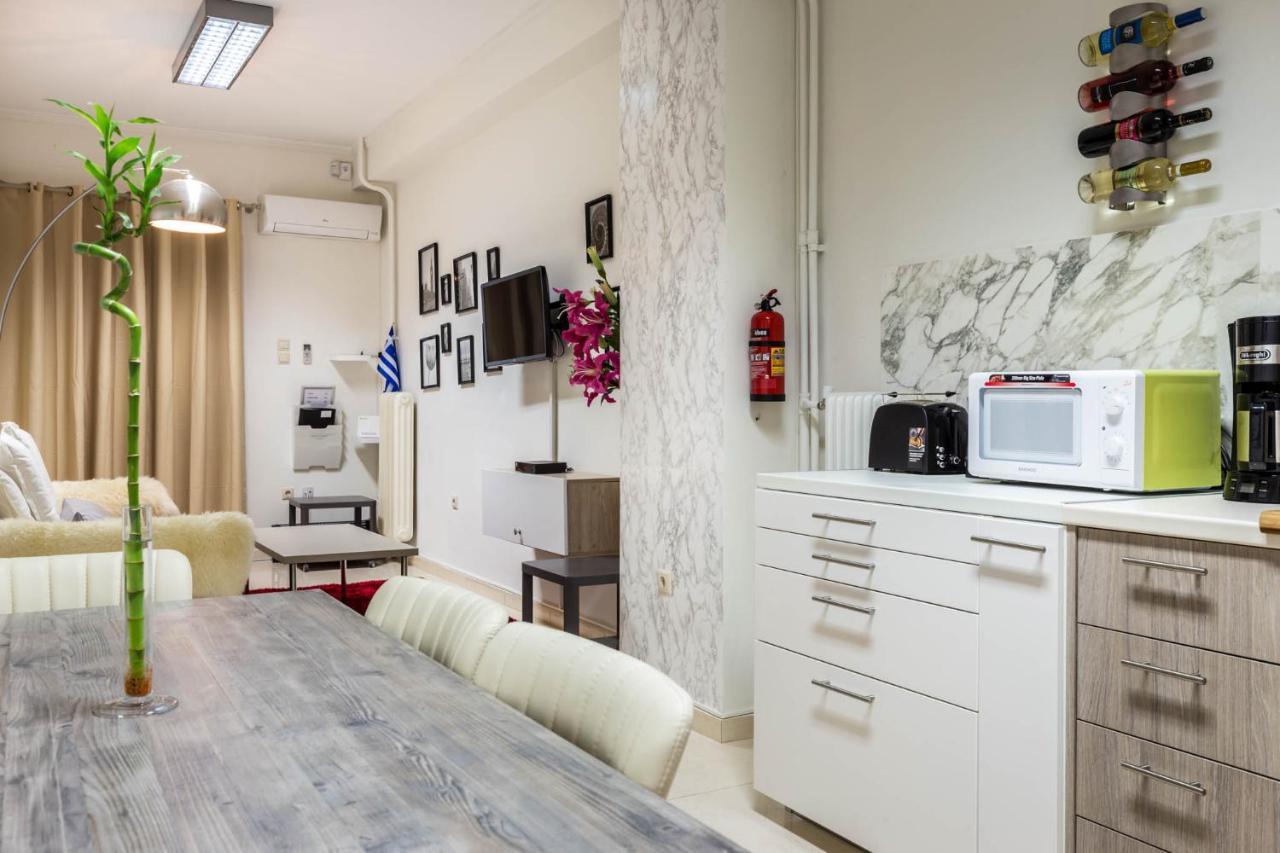 Adorable Flat For 4 Ppl In Kolonaki Apartamento Atenas Exterior foto